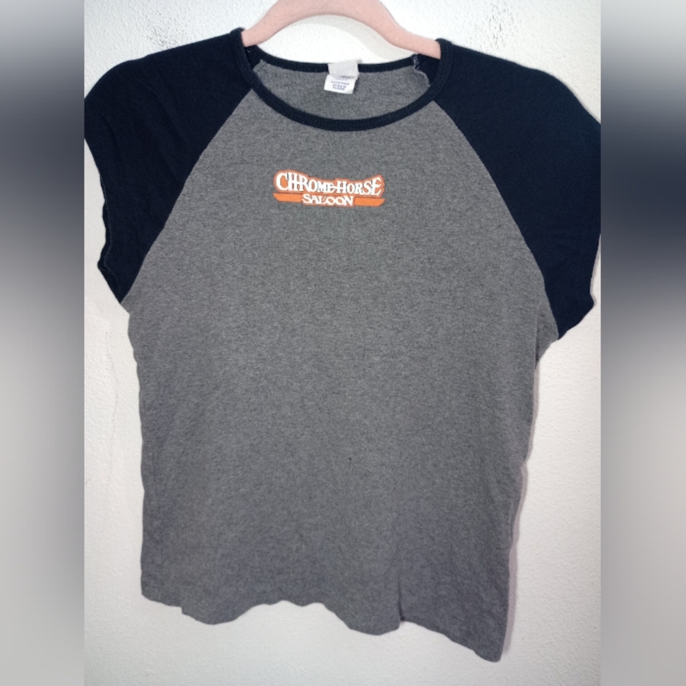 Ella Gray and Black‎ Baby Tee